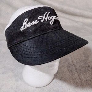 Ben Hogan Black & White One-Size Adjustable Visor